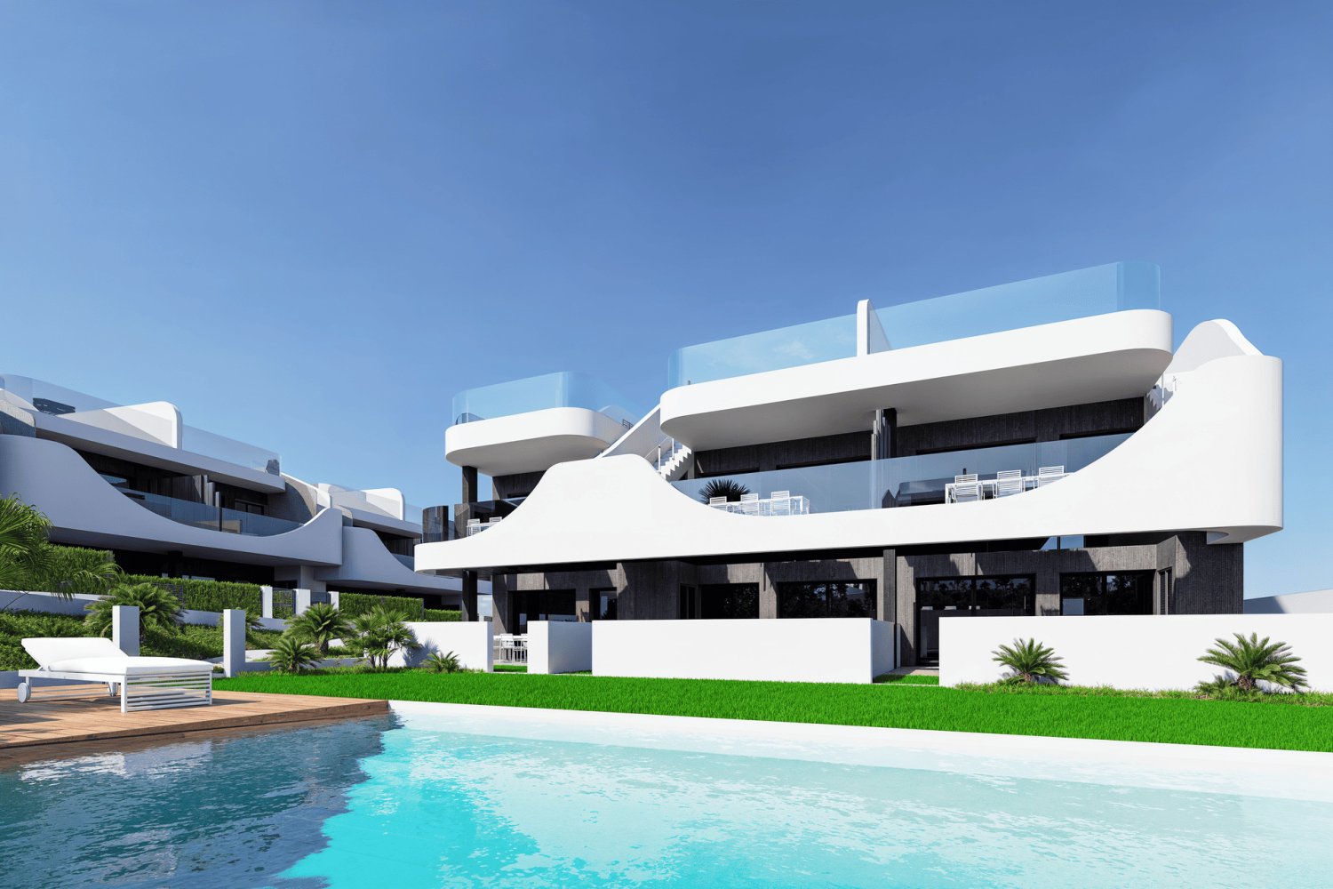 Bungalow w San Miguel de Salinas, Alicante, Hiszpania 2 sypialnie, 70 mkw. nr 197945