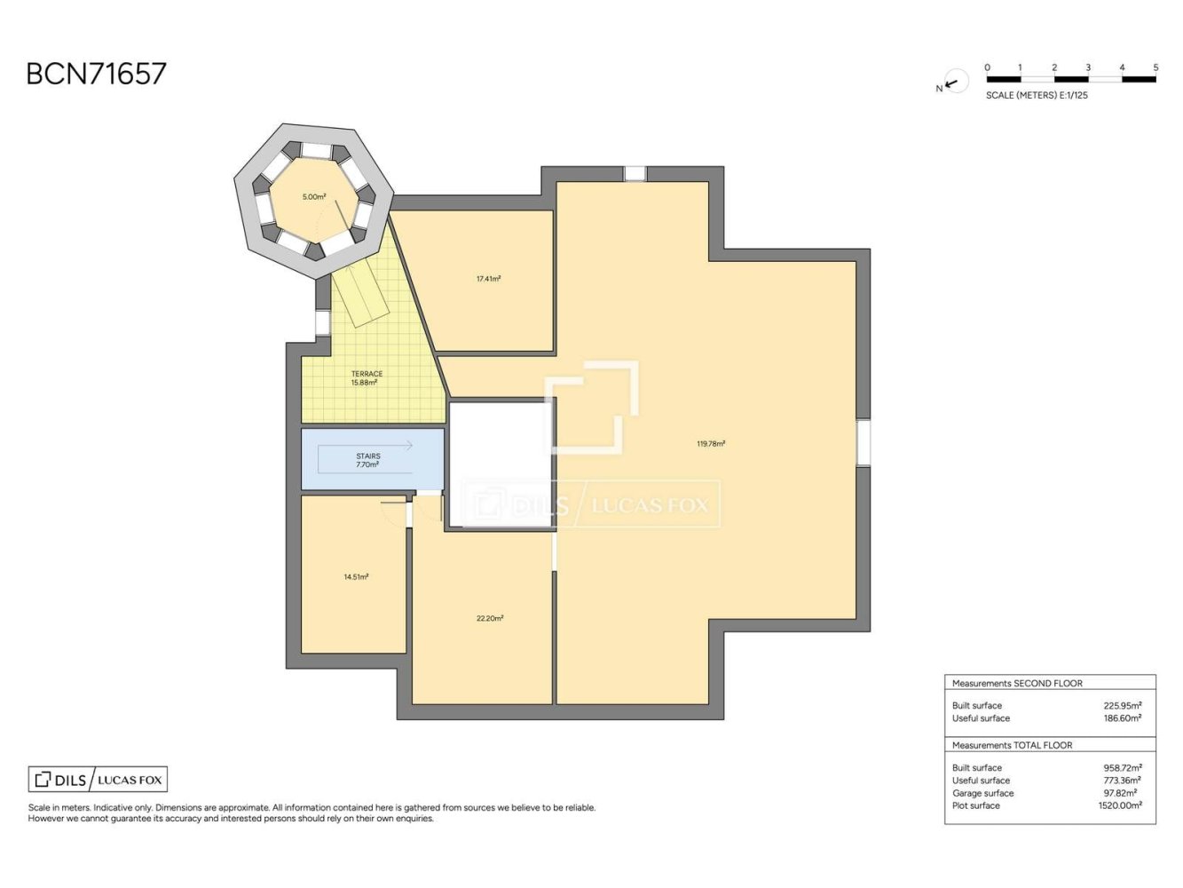 Huvila Barcelona, Espanja 6 makuuhuonetta, 1150 m2 No. 193685