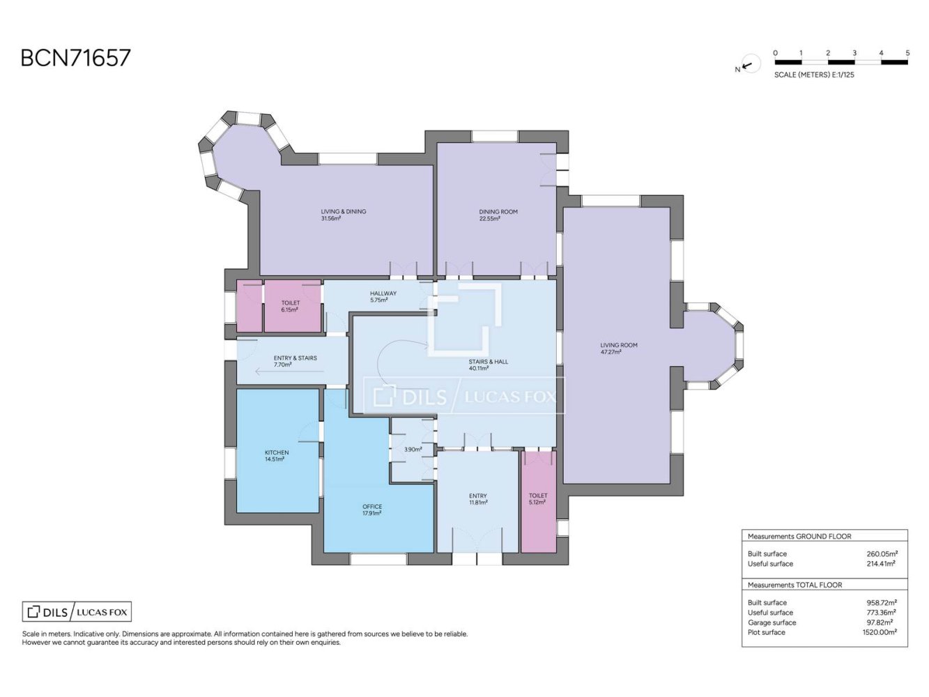 Huvila Barcelona, Espanja 6 makuuhuonetta, 1150 m2 No. 193685
