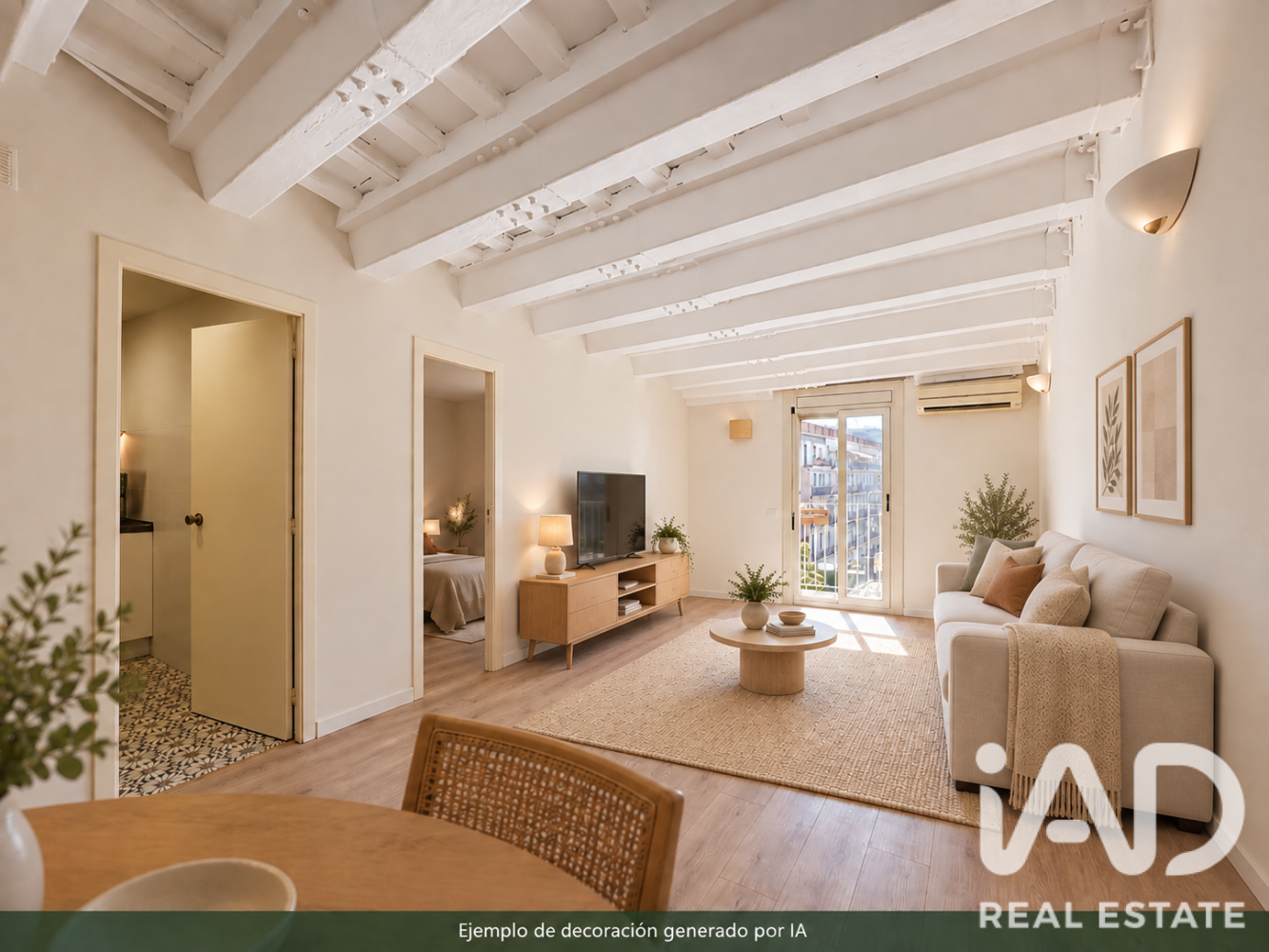 Apartment in Barcelona, Spain 1 bedroom, 47 sq.m. No. 199614