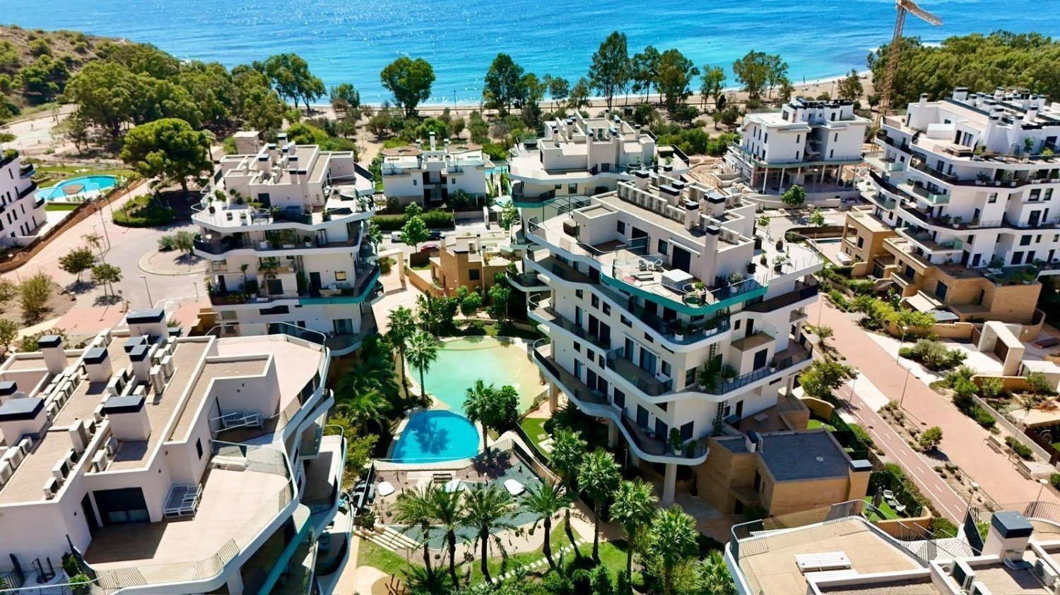 Penthouse w Villajoyosa, Alicante, Hiszpania 3 sypialnie, 164 mkw. nr 197045