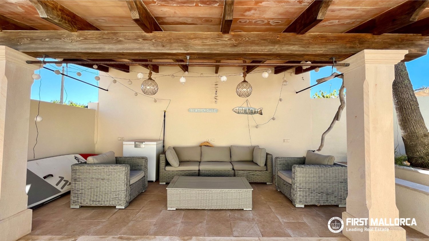 Huvila Cala Llombards, Mallorca, Espanja 4 makuuhuonetta, 131 m2 No. 192411