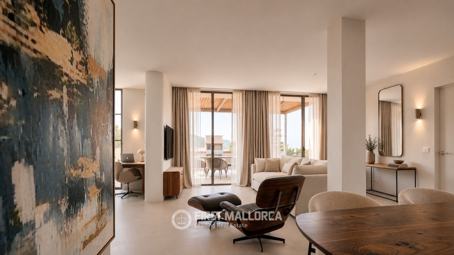 Penthouse in Palma de Majorca, Mallorca, Spain 2 bedrooms, 90 sq.m. No. 199220