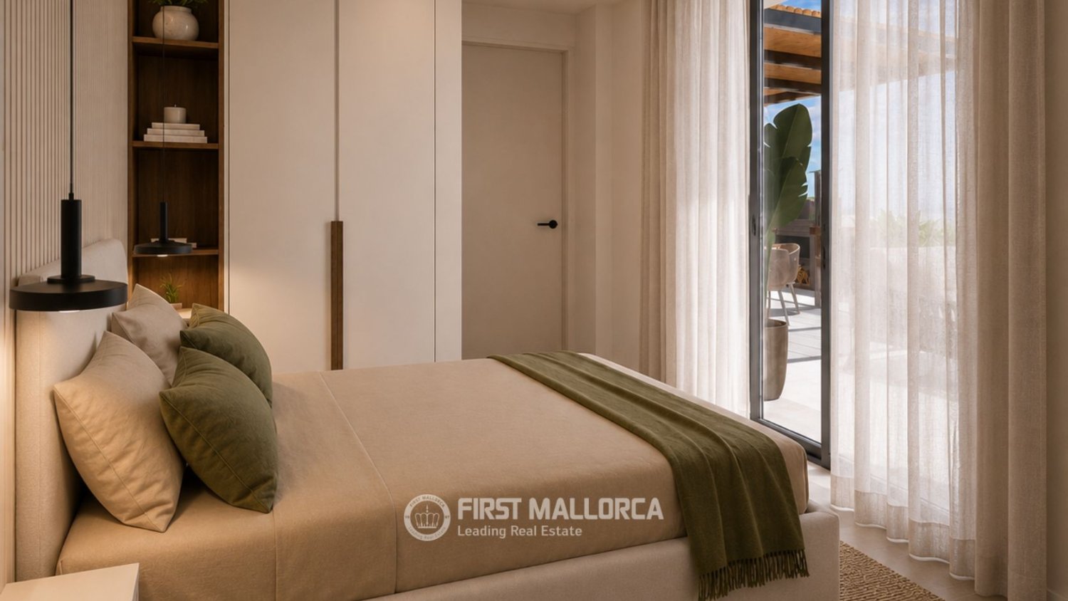 Penthouse in Palma de Majorca, Mallorca, Spain 2 bedrooms, 90 sq.m. No. 199220