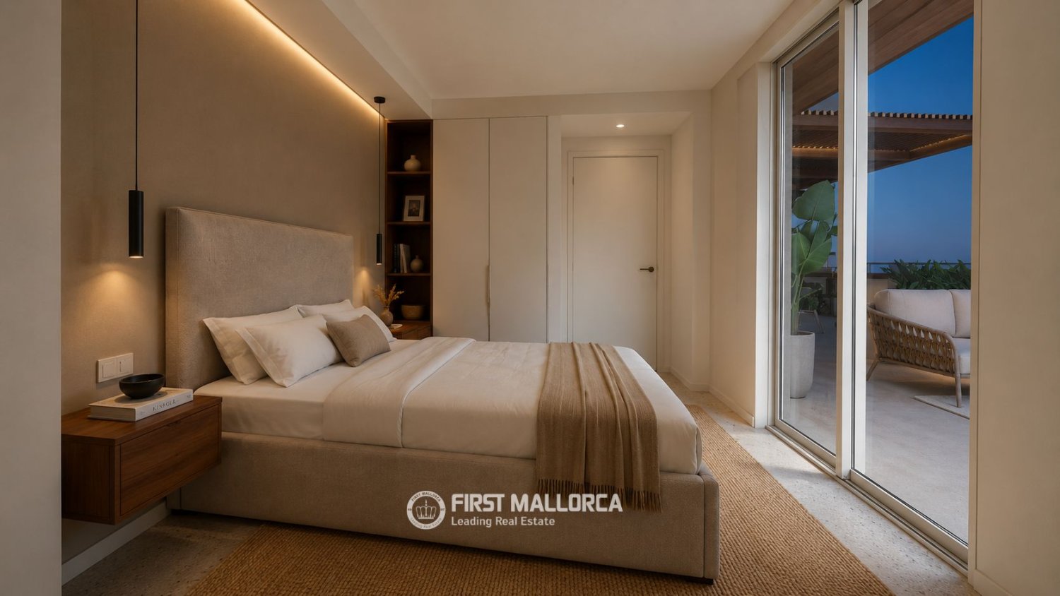 Penthouse in Palma de Majorca, Mallorca, Spain 2 bedrooms, 90 sq.m. No. 199220