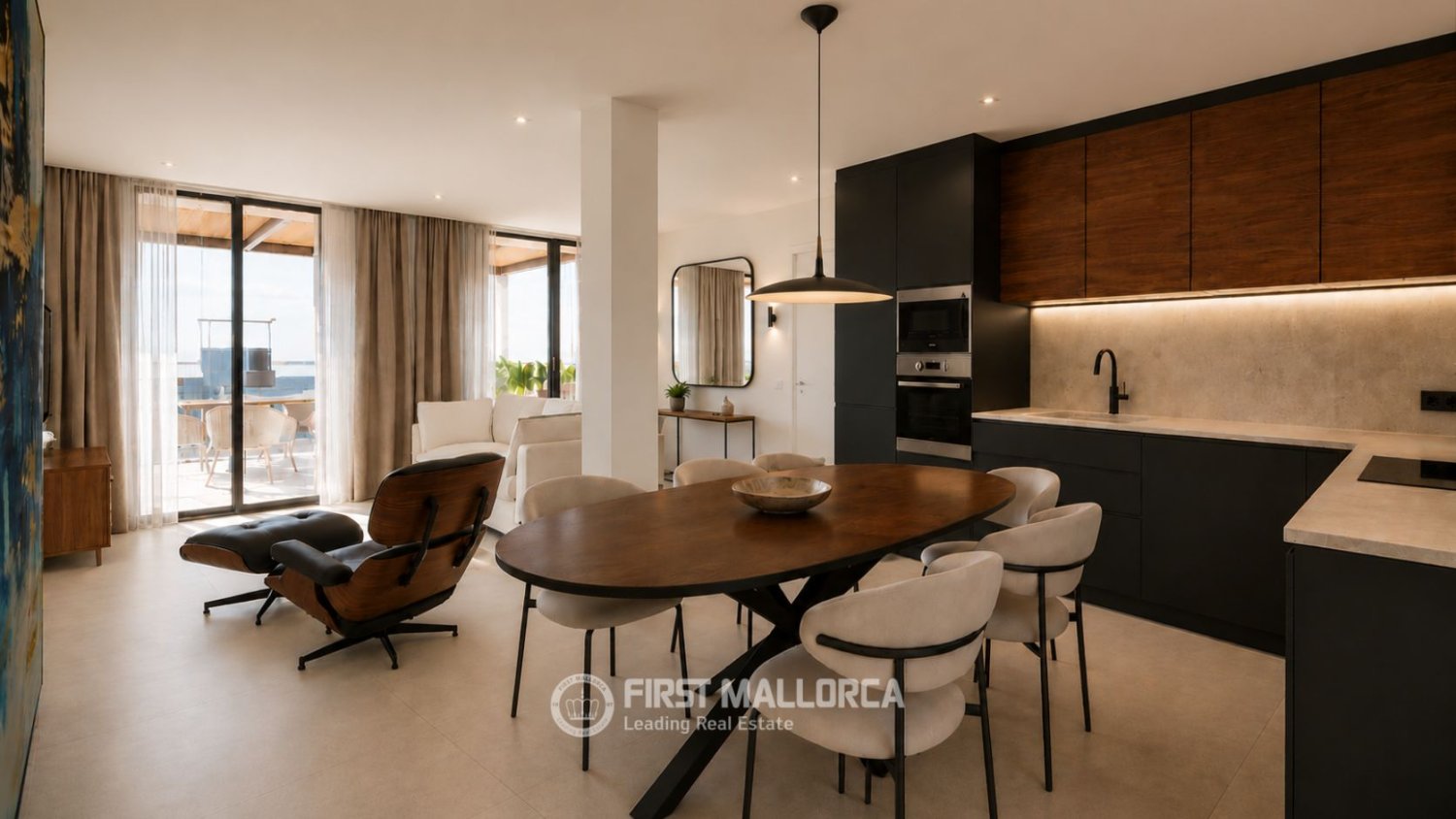 Penthouse in Palma de Majorca, Mallorca, Spain 2 bedrooms, 90 sq.m. No. 199220
