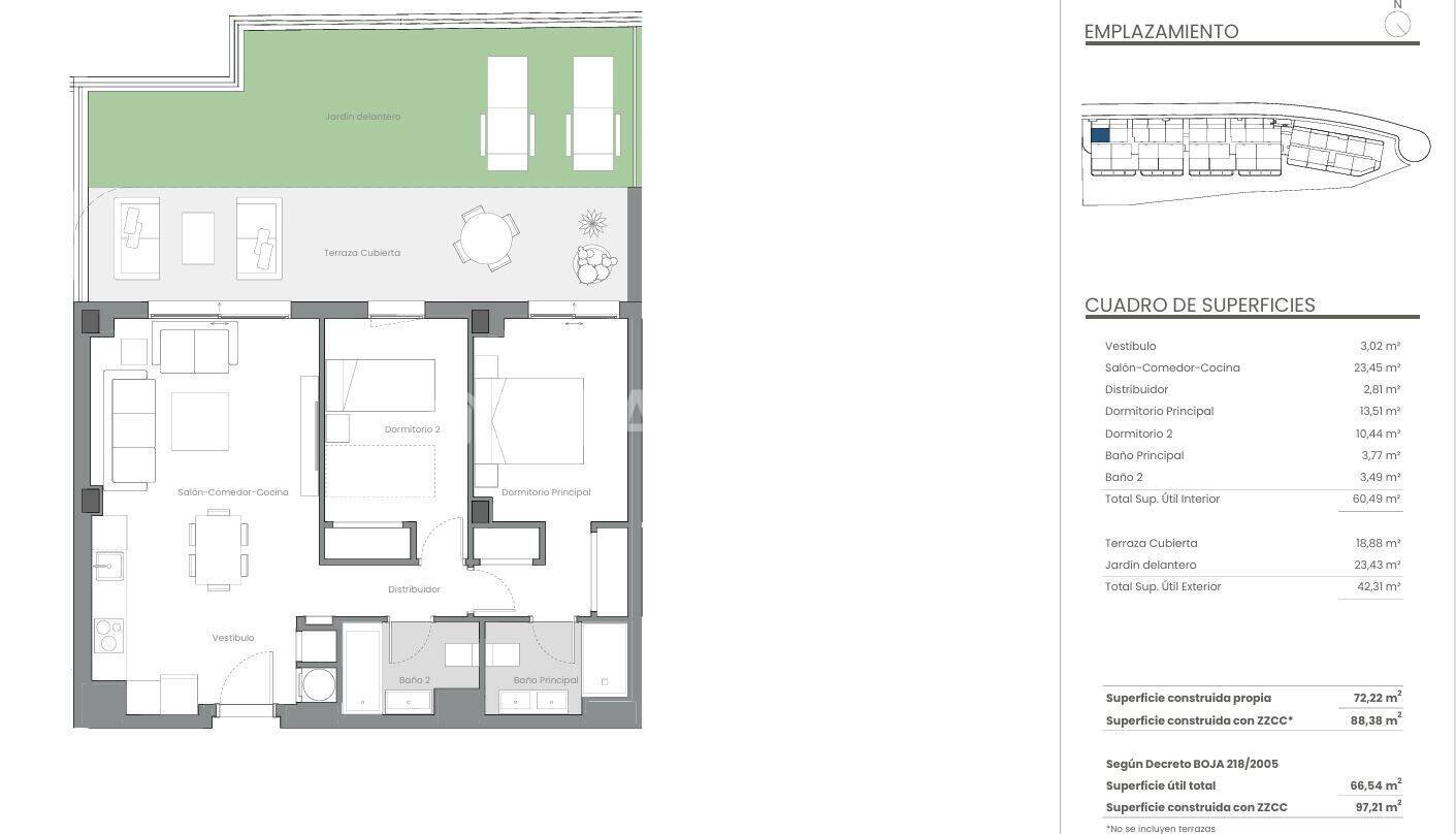Penthouse in Estepona, Malaga, Spain 2 bedrooms, 68 sq.m. No. 197127