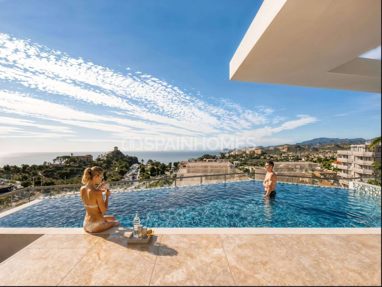 Penthouse w Villajoyosa, Alicante, Hiszpania 2 sypialnie, 85 mkw. nr 198571