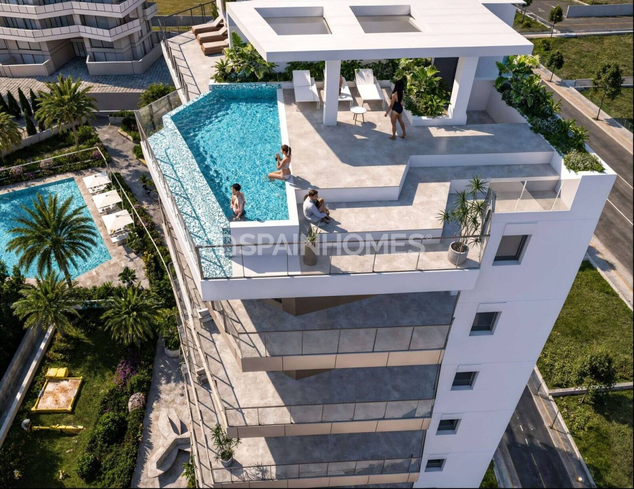 Penthouse w Villajoyosa, Alicante, Hiszpania 2 sypialnie, 85 mkw. nr 198571