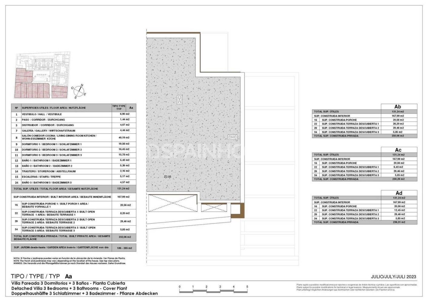 Villa in Capdepera, Mallorca, Spanien 3 Schlafzimmer, 168 m2 Nr. 197892