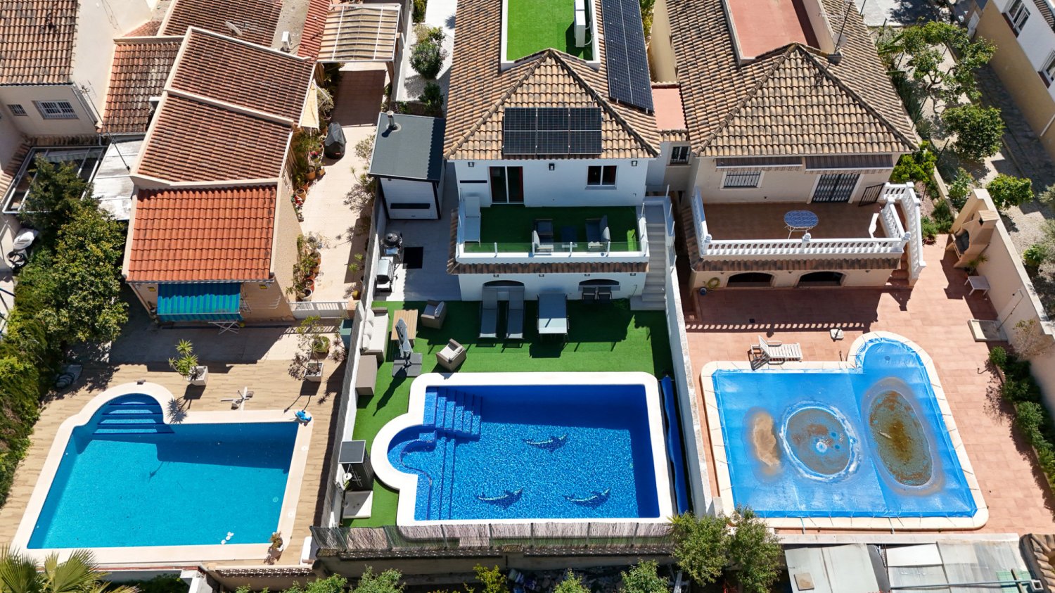 Villa a Los Balcones, Alicante, Spagna 4 camere da letto, 245 mq. N° 189144