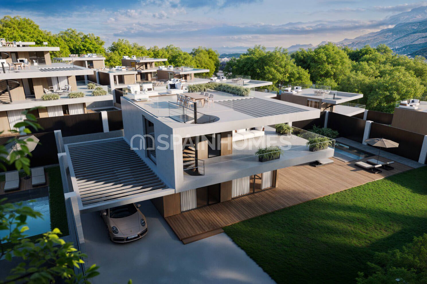 Villa à Polop, Alicante, Espagne 3 chambres, 139 m2 No. 198080