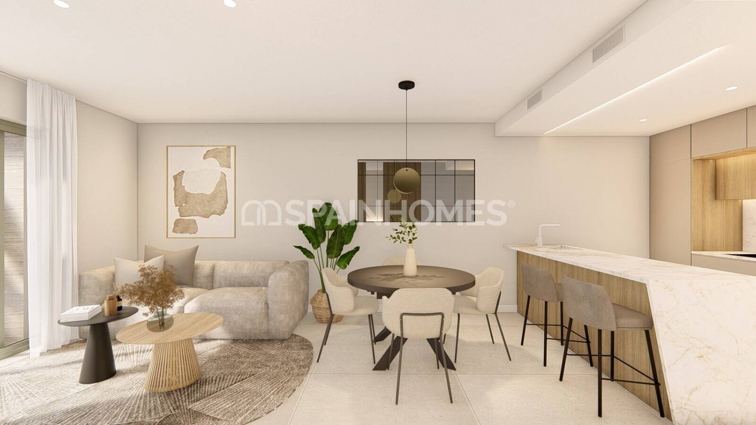 Apartament w Los Alcazares, Murcia, Hiszpania 3 sypialnie, 85 mkw. nr 161614