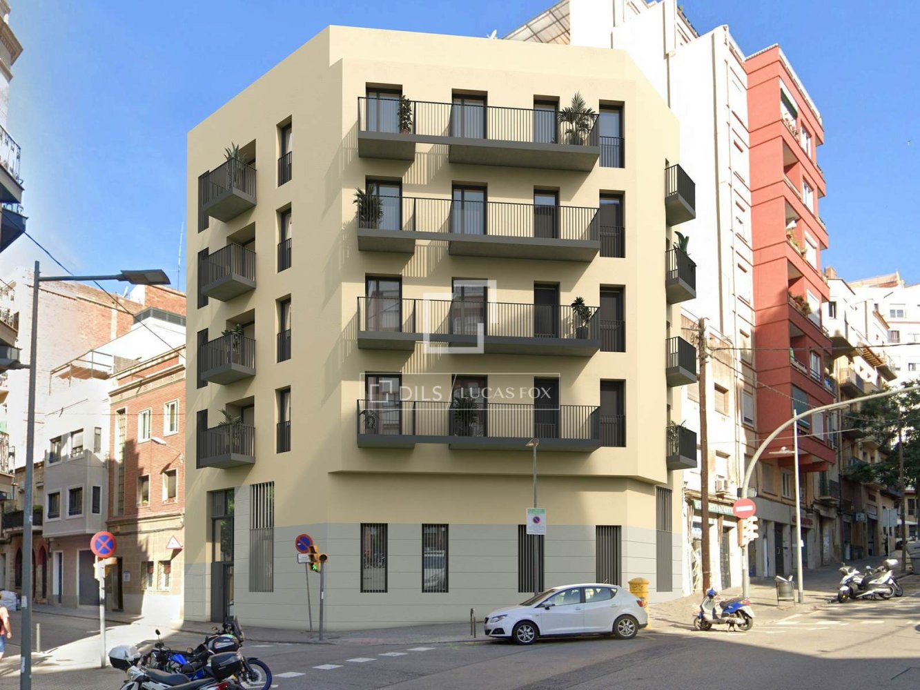 Wohnung in Barcelona, Spanien 2 Schlafzimmer, 58 m2 Nr. 199996