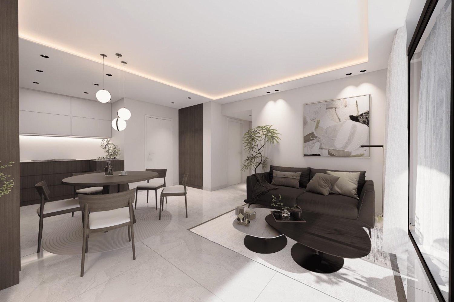 Apartamento en Guardamar del Segura, Alicante, España 2 dormitorios, 87 m2 No. 197371
