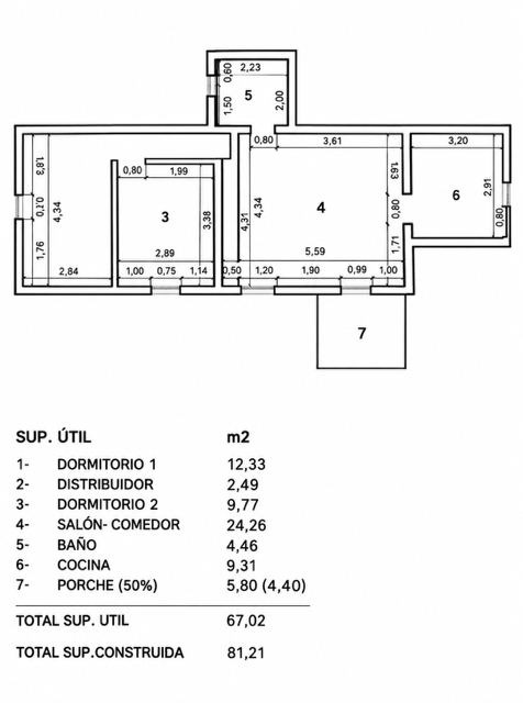 Māja Riogordo, Malaga, Spānijā 2 istabas, 81 m2 Nr. 197754