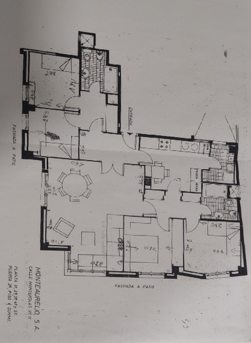 Wohnung in Barcelona, Spanien 4 Schlafzimmer, 118 m2 Nr. 199200