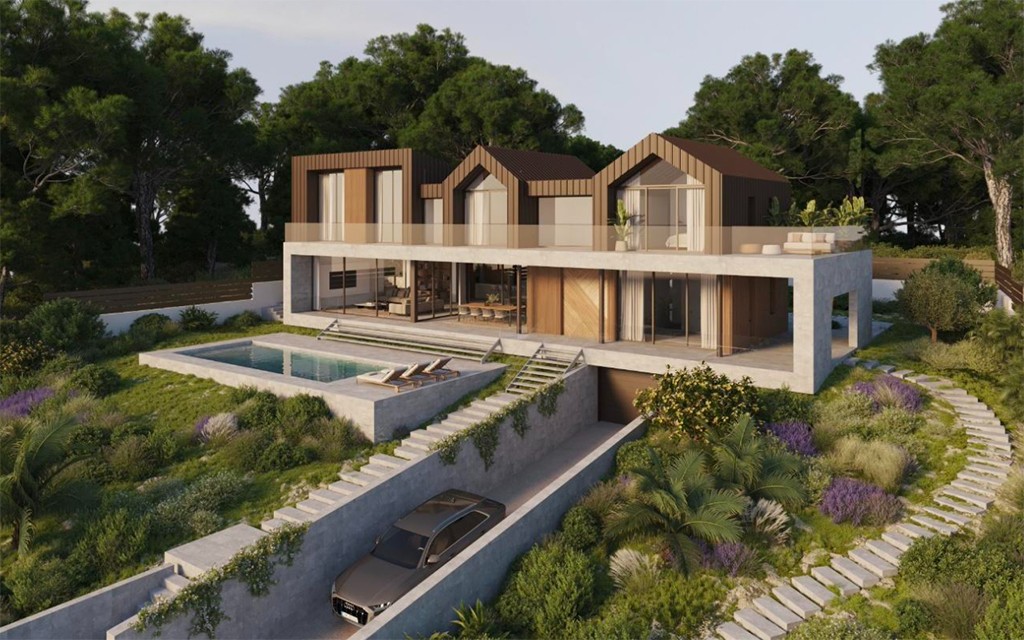 Villa a Mallorca, Spagna 4 camere da letto, 480 mq. N° 198229