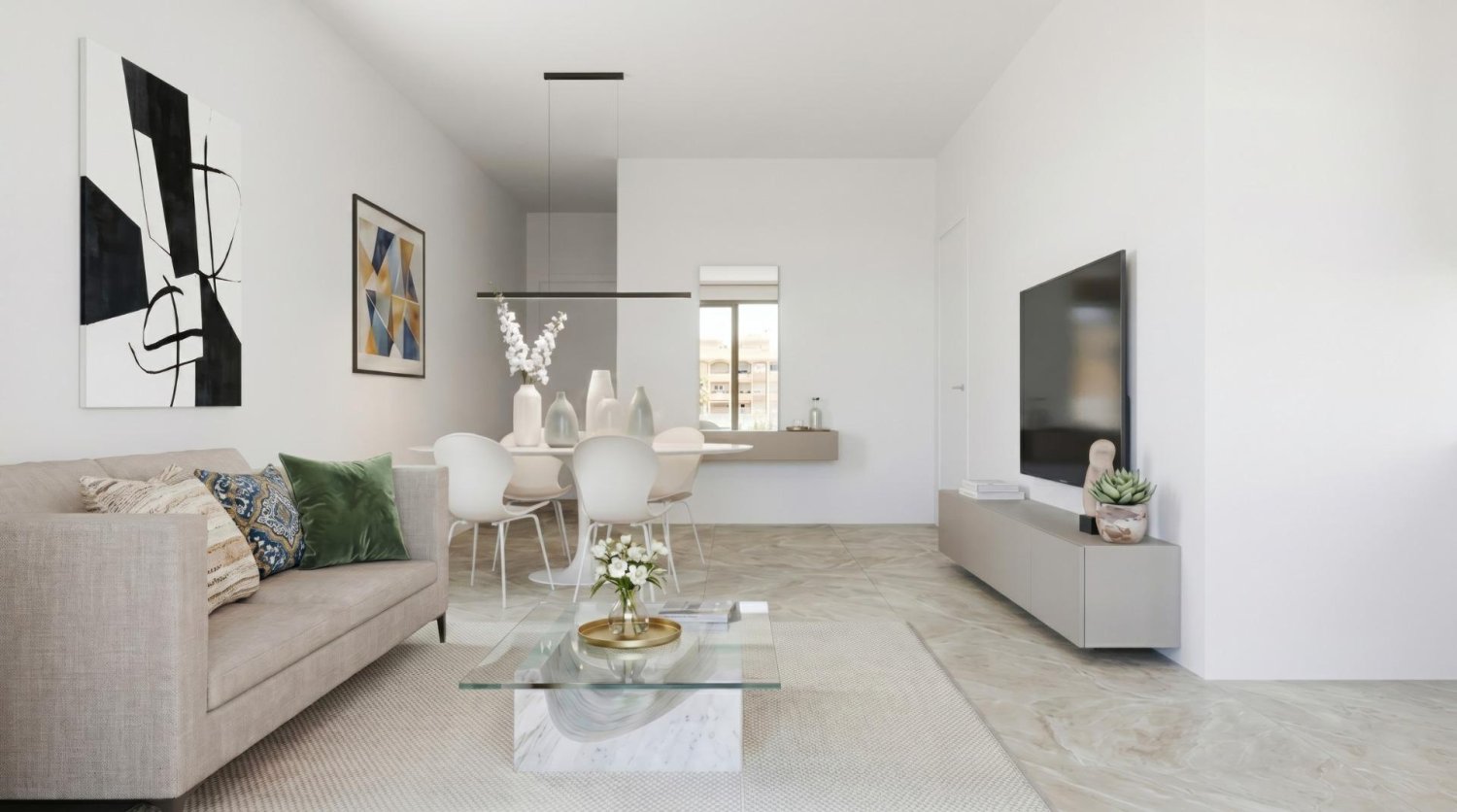 Apartament w Guardamar del Segura, Alicante, Hiszpania 3 sypialnie, 81 mkw. nr 197086