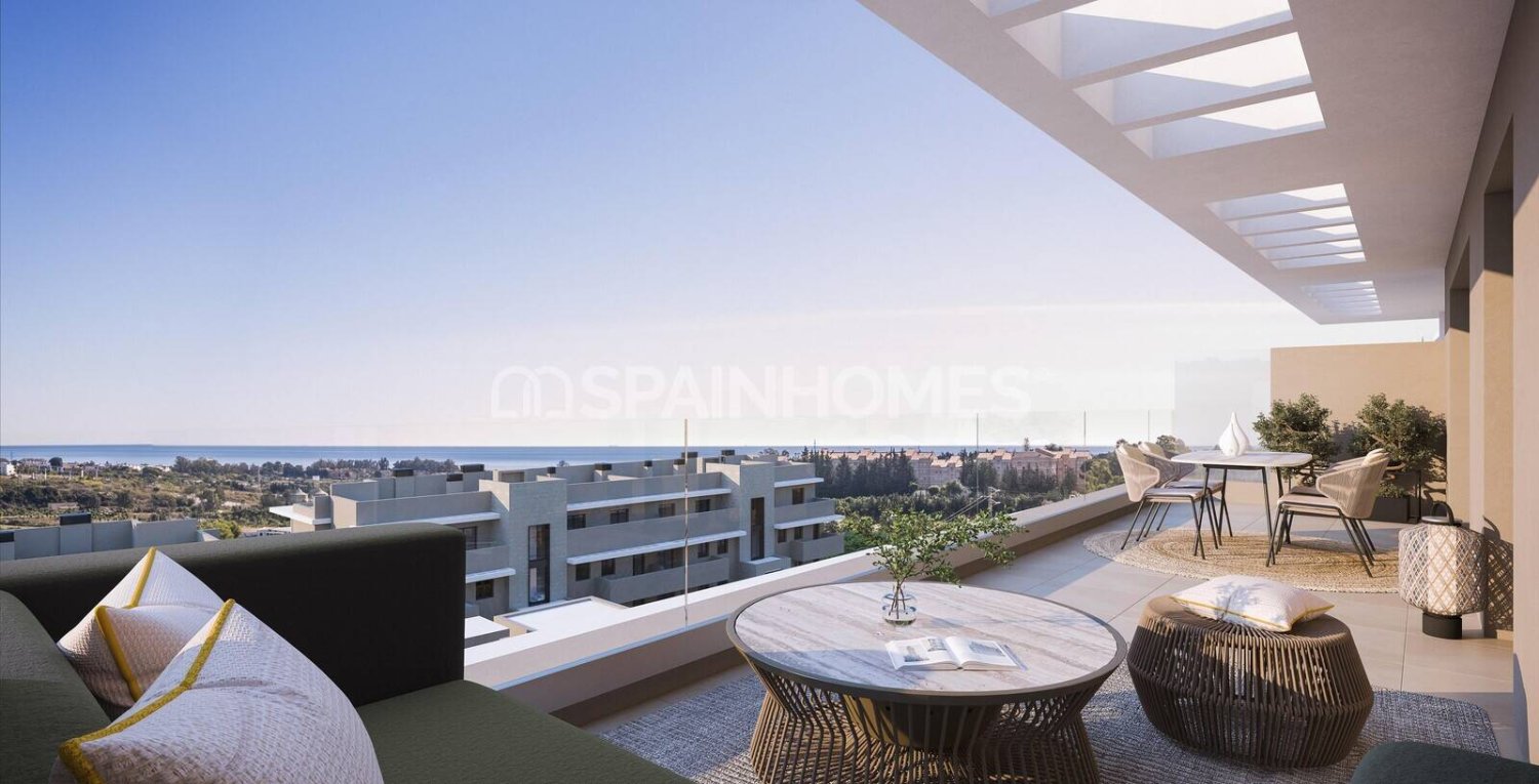 Ático en Estepona, Málaga, España 3 dormitorios, 135 m2 No. 155728