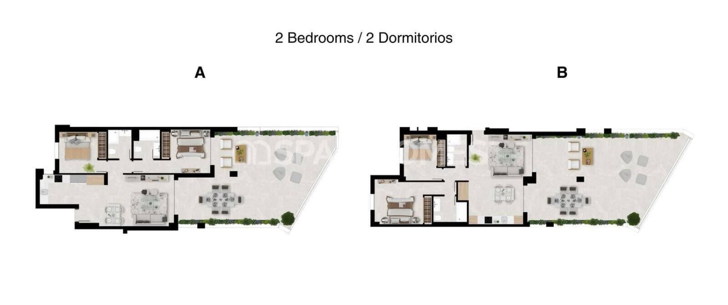 Penthauss Mijas, Malaga, Spānijā 3 istabas, 100 m2 Nr. 131133
