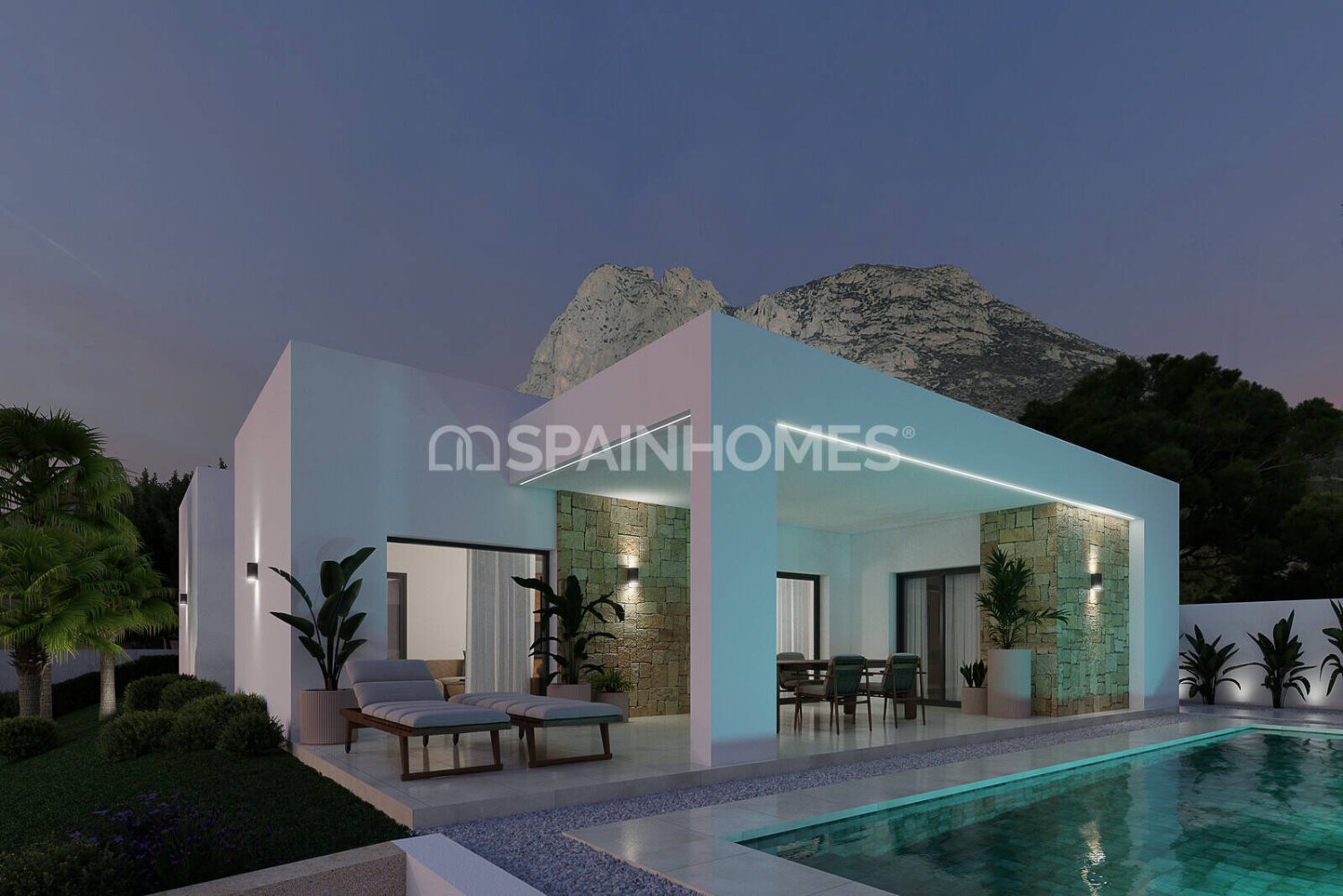 Huvila Finestrat, Alicante, Espanja 3 makuuhuonetta, 94 m2 No. 146461