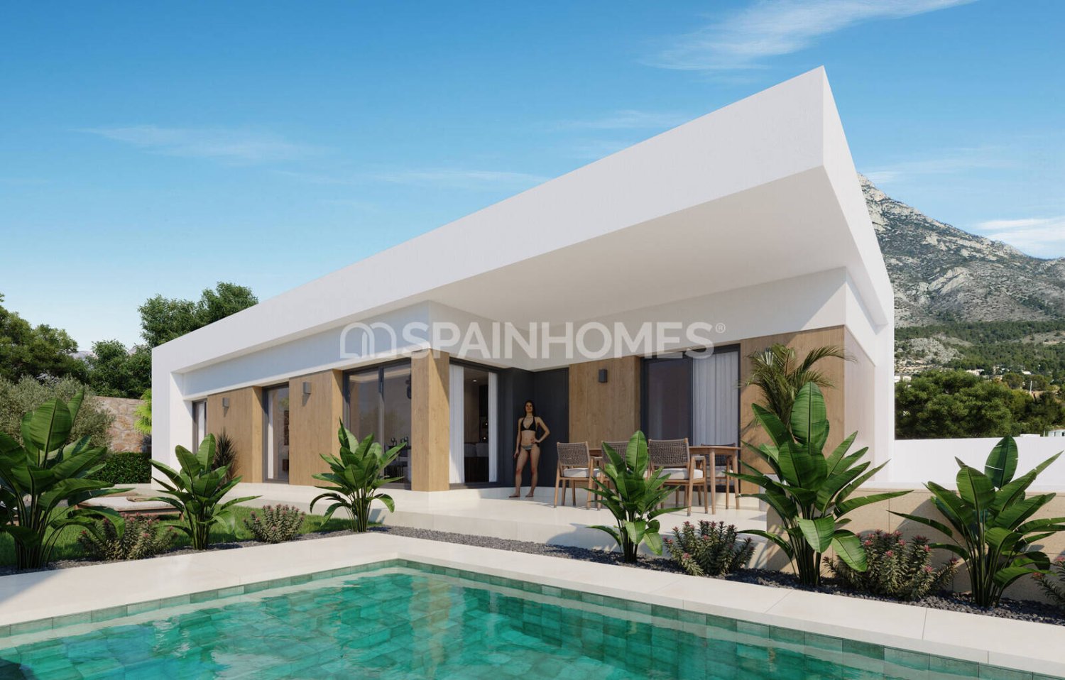Huvila Finestrat, Alicante, Espanja 3 makuuhuonetta, 94 m2 No. 146461