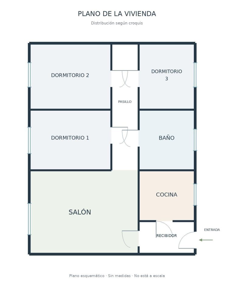 Apartamento en Alicante, España 3 dormitorios, 85 m2 No. 198745