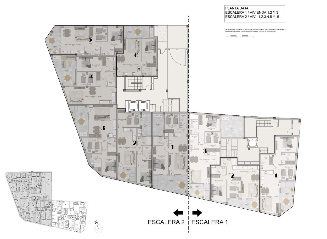 Dzīvoklis Santa Pola, Alicante, Spānijā 2 istabas, 63 m2 Nr. 199123