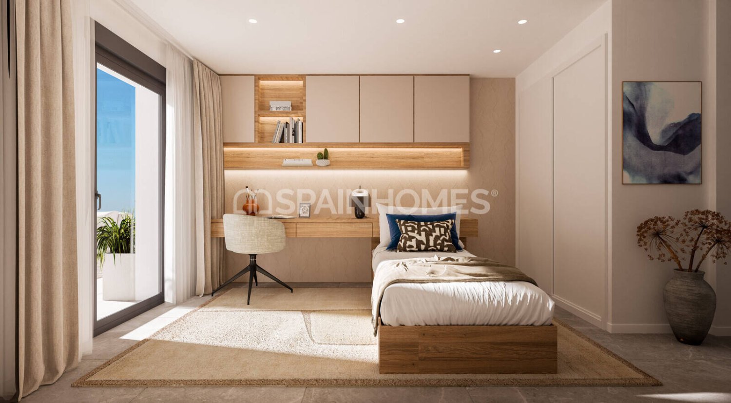 Apartment in Estepona, Malaga, Spain 3 bedrooms, 90 sq.m. No. 197126
