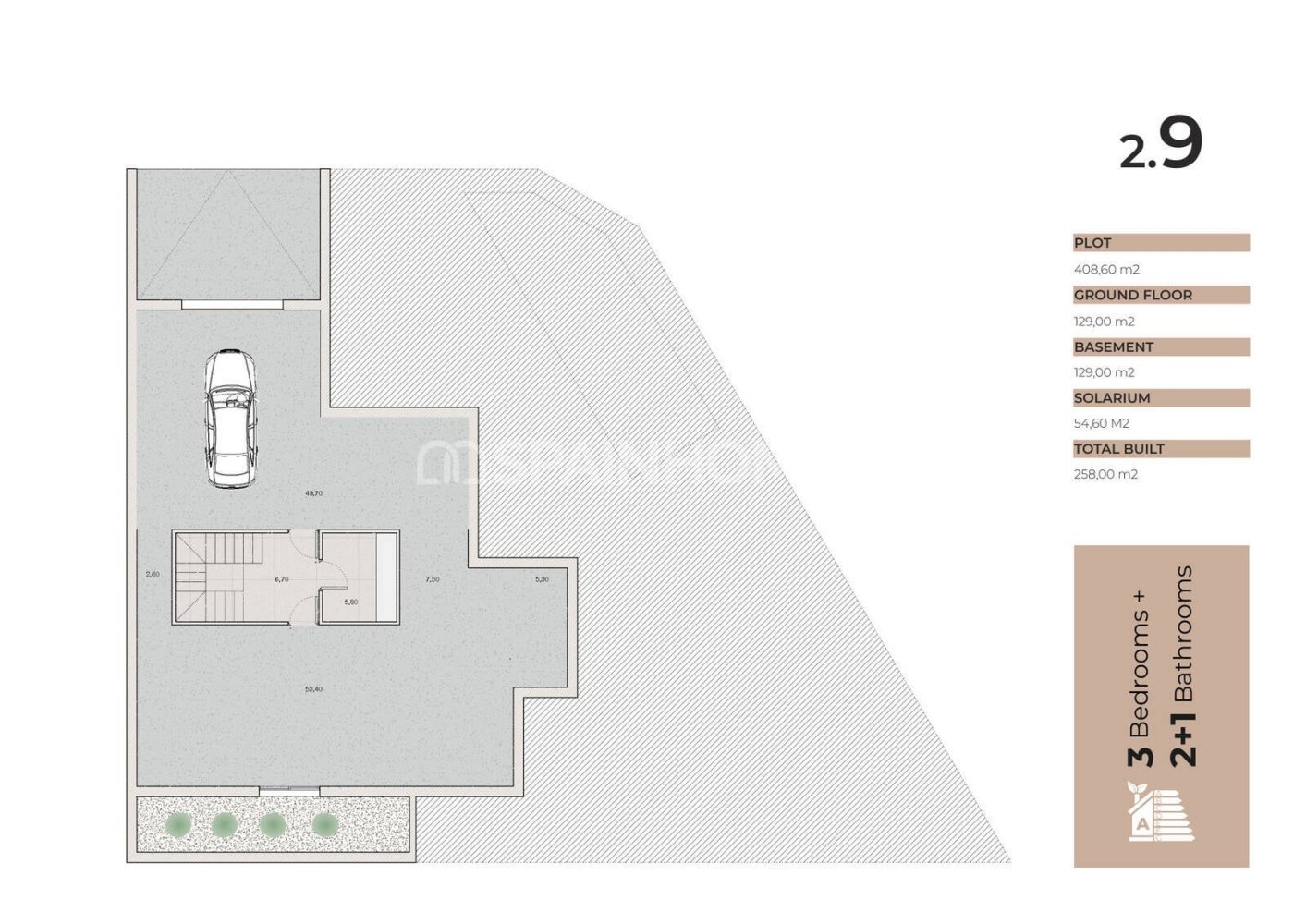 Huvila Algorfa, Alicante, Espanja 3 makuuhuonetta, 116 m2 No. 198074