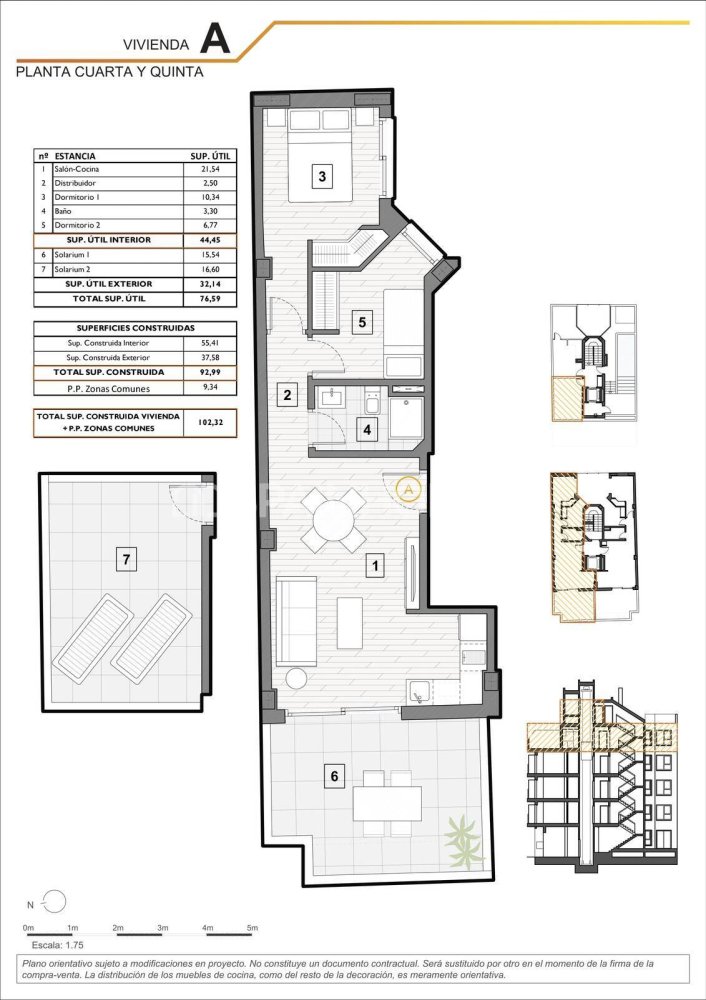 Penthouse in Guardamar del Segura, Alicante, Spain 2 bedrooms, 62 sq.m. No. 198071