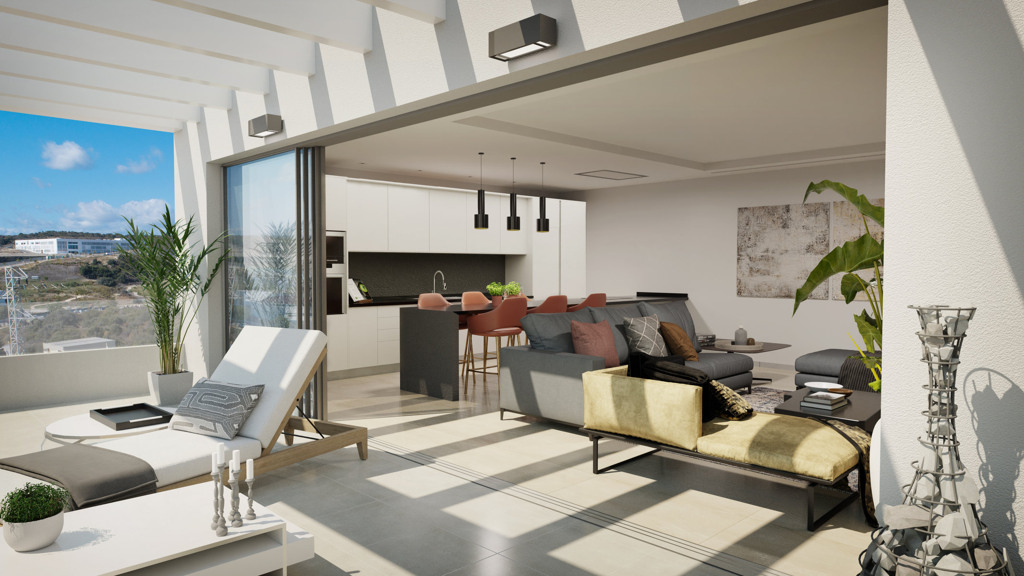 Apartment à Malaga, Espagne 3 chambres, 119 m2 No. 197061