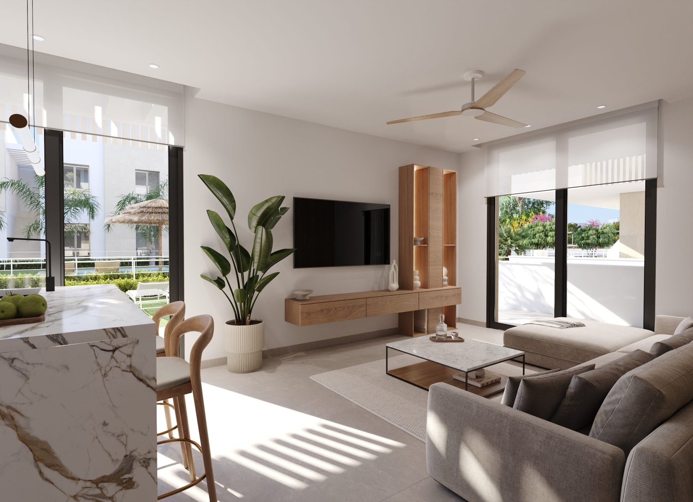 Apartment in Santa Rosalia, Murcia, Spain 3 bedrooms, 100 sq.m. No. 199955