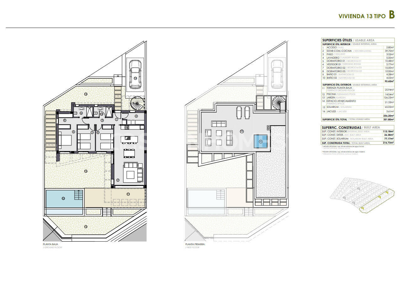 Villa in Polop, Alicante, Spain 3 bedrooms, 78 sq.m. No. 121111