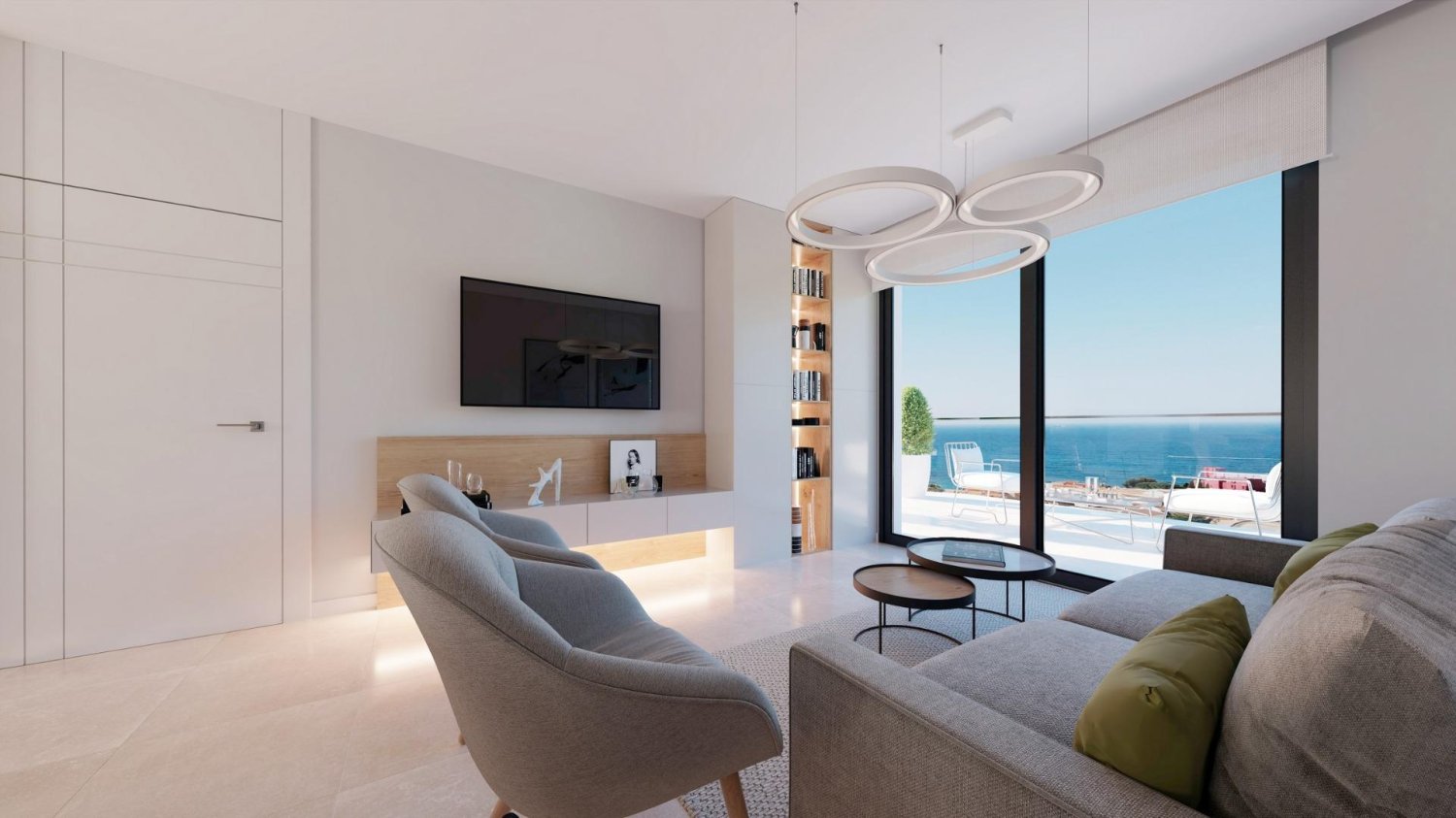 Apartament w Villajoyosa, Alicante, Hiszpania 2 sypialnie, 65 mkw. nr 197409