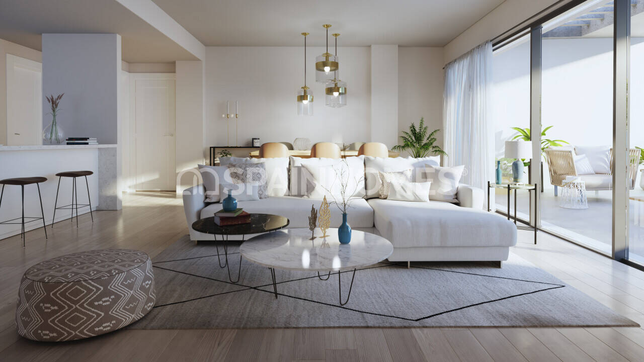 Apartment à Mijas, Malaga, Espagne 1 chambre, 50 m2 No. 197132