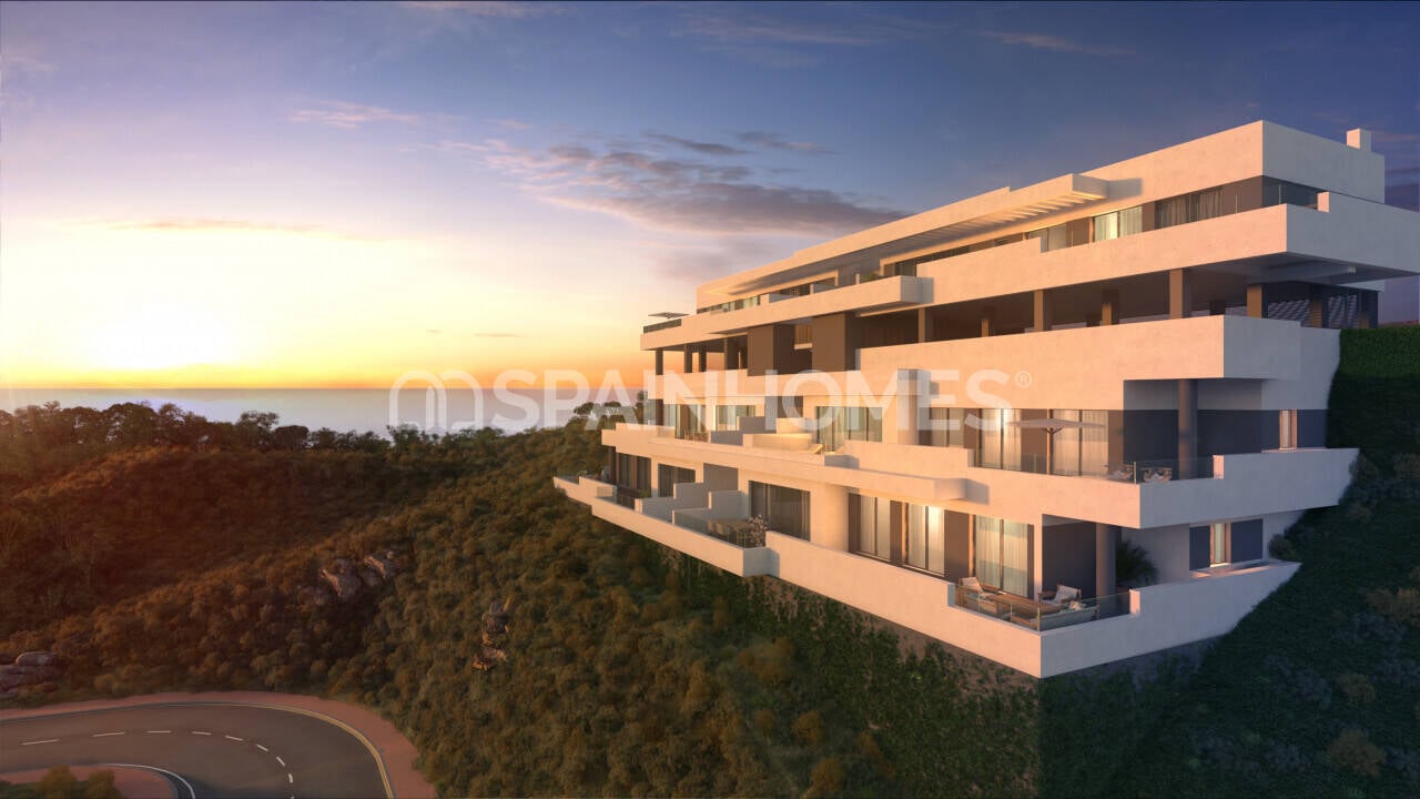 Apartment à Mijas, Malaga, Espagne 1 chambre, 50 m2 No. 197132