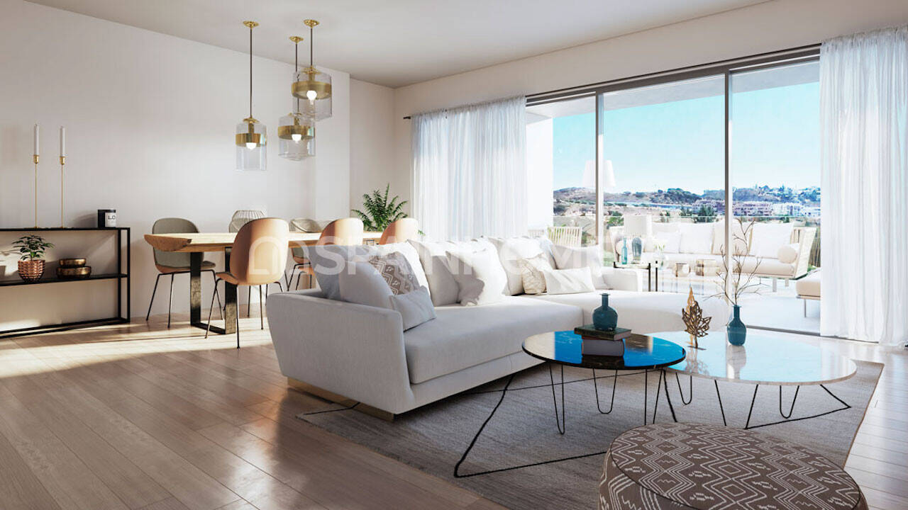 Apartment à Mijas, Malaga, Espagne 1 chambre, 50 m2 No. 197132