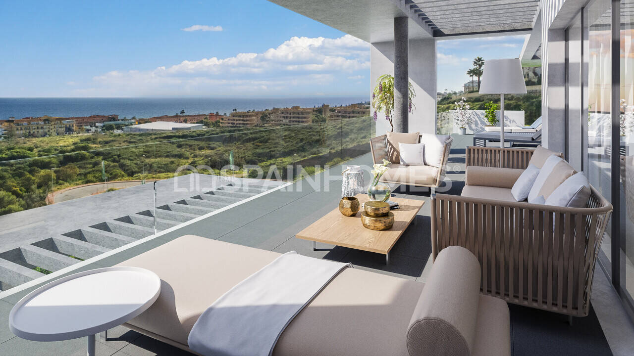 Apartment à Mijas, Malaga, Espagne 1 chambre, 50 m2 No. 197132
