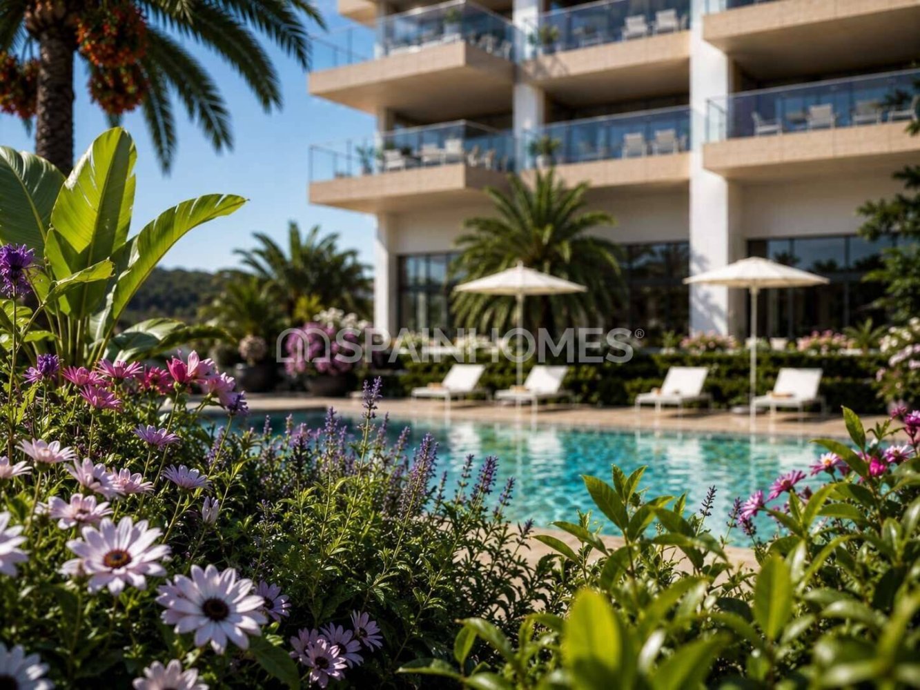 Lägenhet i Villajoyosa, Alicante, Spanien 2 sovrum, 66 kvm. Nr. 198570