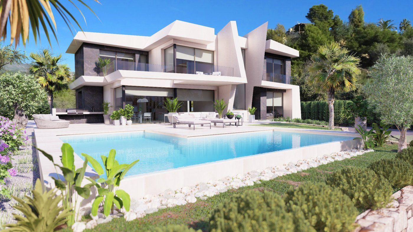 Villa a Calpe, Alicante, Spagna 4 camere da letto, 415 mq. N° 198191