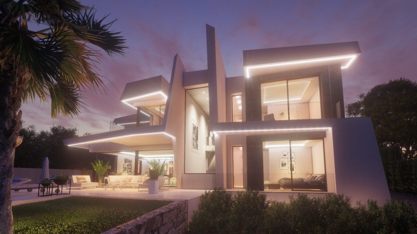 Villa a Calpe, Alicante, Spagna 4 camere da letto, 415 mq. N° 198191