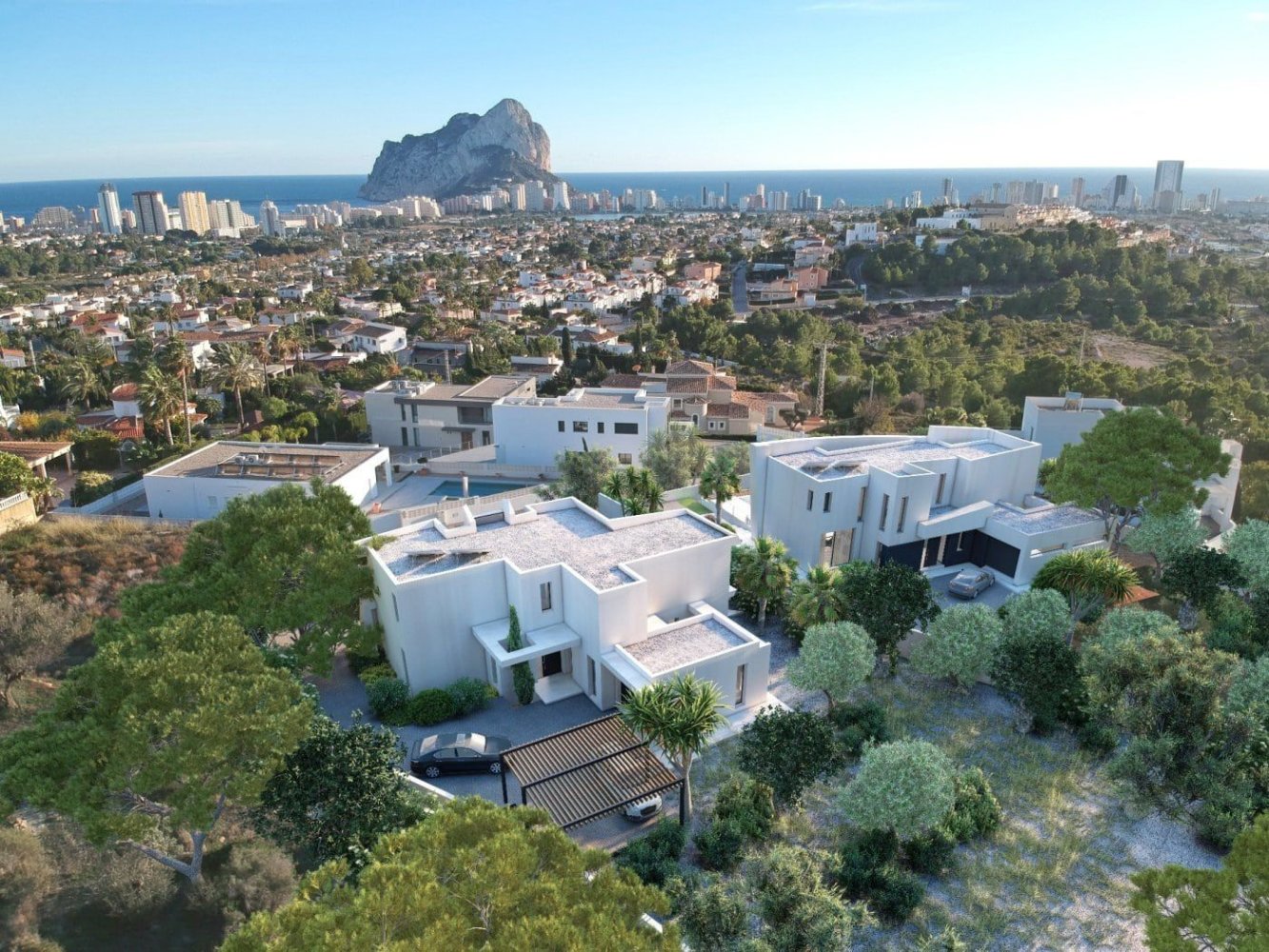 Villa a Calpe, Alicante, Spagna 4 camere da letto, 415 mq. N° 198191