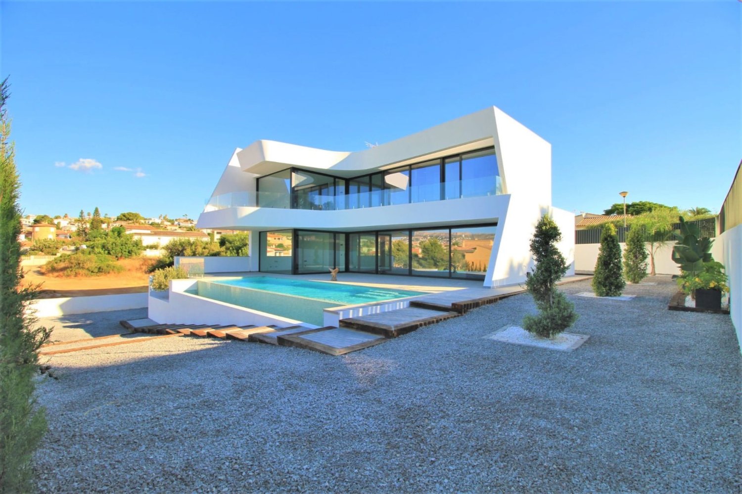Villa i Calpe, Alicante, Spanien 4 sovrum, 303 kvm. Nr. 198530