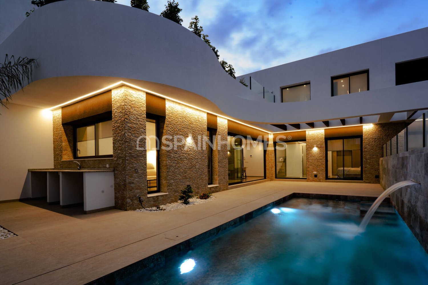 Villa a Los Montesinos, Alicante, Spagna 3 camere da letto, 108 mq. N° 132727
