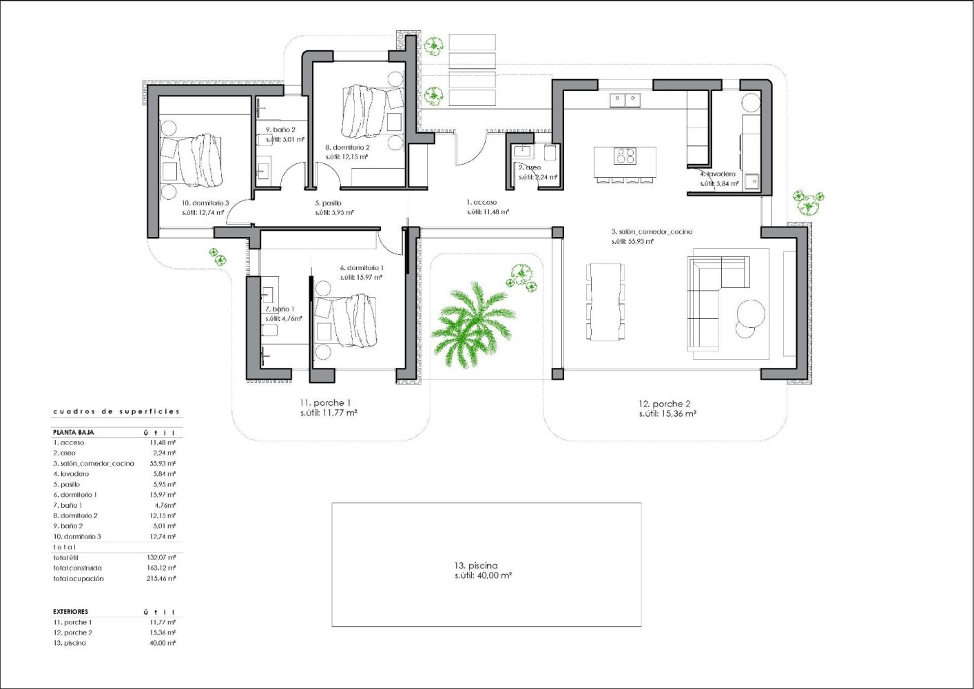 Villa in La Romana, Alicante, Spain 3 bedrooms, 163 sq.m. No. 199010