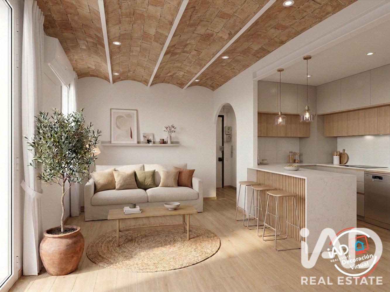 Wohnung in Barcelona, Spanien 3 Schlafzimmer, 59 m2 Nr. 198707