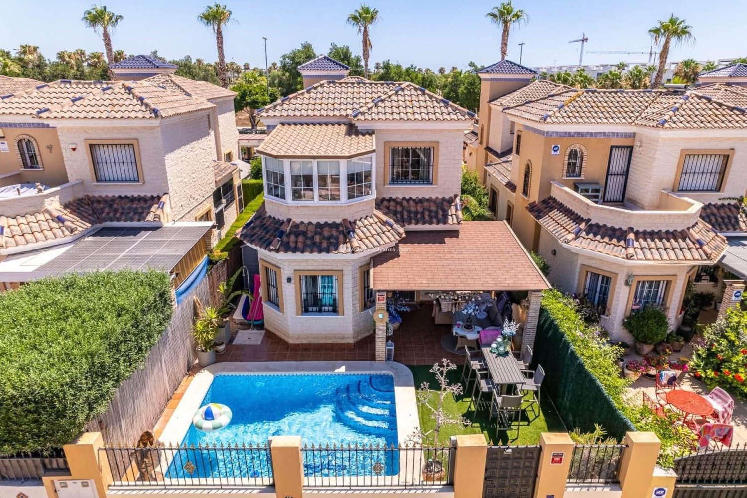 Villa en Guardamar del Segura, Alicante, España 3 dormitorios, 88 m2 No. 197032