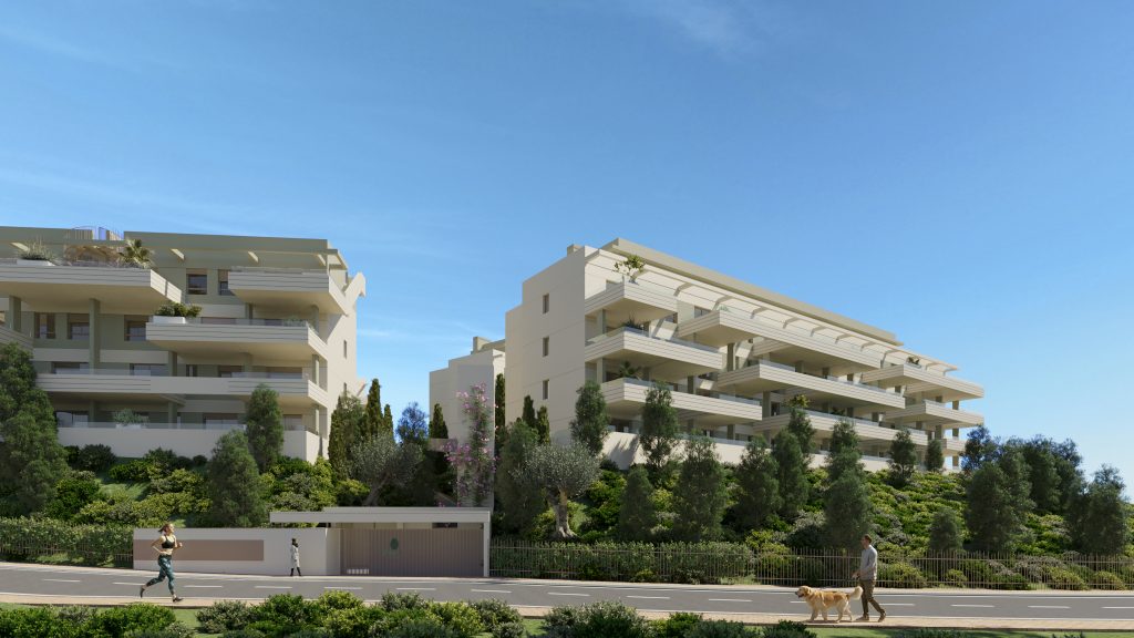 Apartamento en Mijas, Málaga, España 3 dormitorios, 136 m2 No. 197190